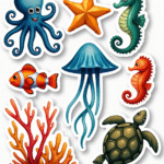 Animals & Wildlife - Sticker Sheet v37